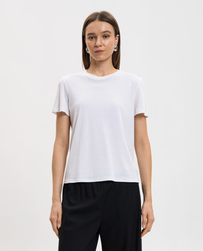 The Row Wesler white straight-cut T-shirt 852F911