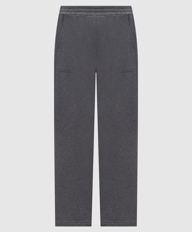 Gray sweatpants