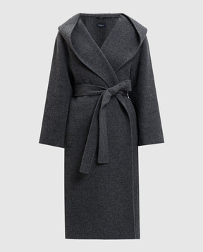 Max Mara Remo grey wool and cashmere coat REMO