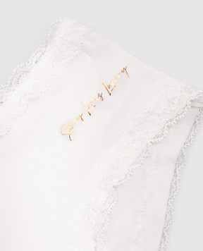 Story Loris Ivory children's panties with lace 36467