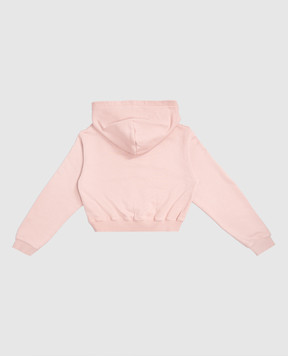 Off-White Children's pink hoodie with logo 44GBB00BF5F001