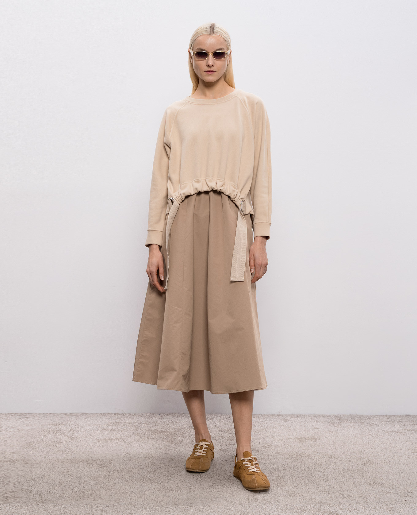 

Beige midi dress DESTINO Max Mara Weekend