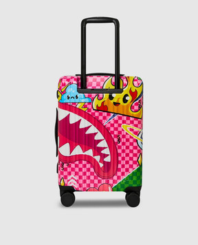 Sprayground Children's pink suitcase KAWAII CHAOS 910CL336NSZ
