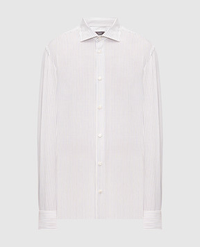 Peserico Ivory striped shirt R56042L1RD00597