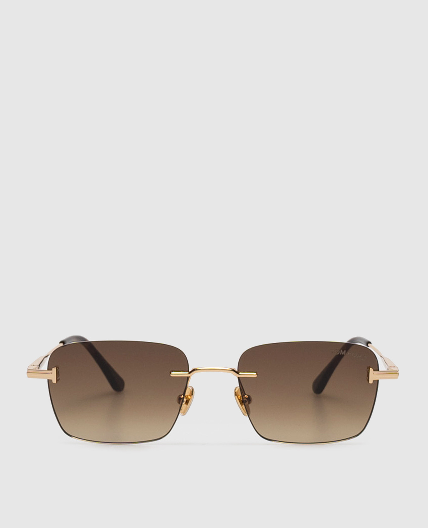 

JAKE Zootist sunglasses with logo Tom Ford, Golden