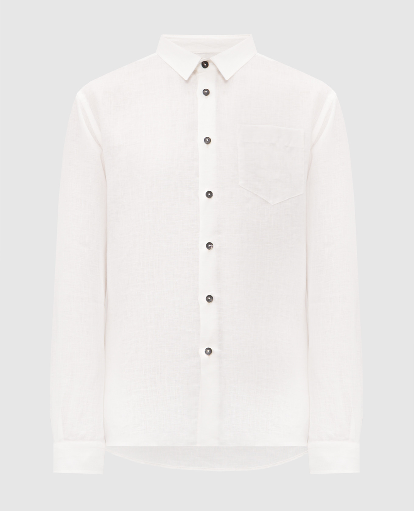 White linen shirt