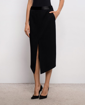 Tom Ford Black wool pencil skirt GC5852FAX1667