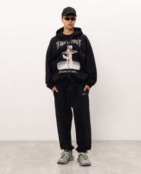 Vetements Black sports jacket MH27ZU208Bm