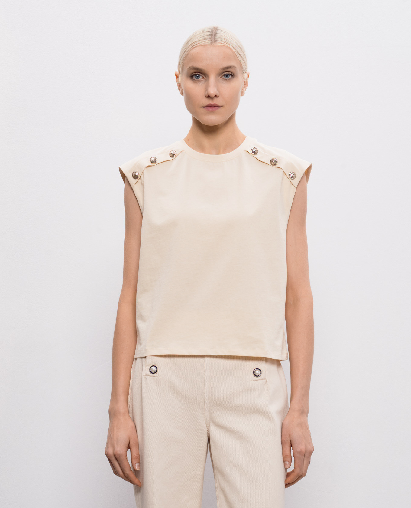 

Beige top Twinset