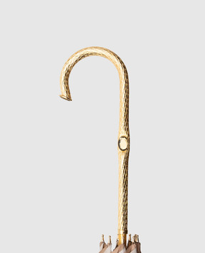 Pasotti Umbrella cane with gradient OMITDO189RASO5241716