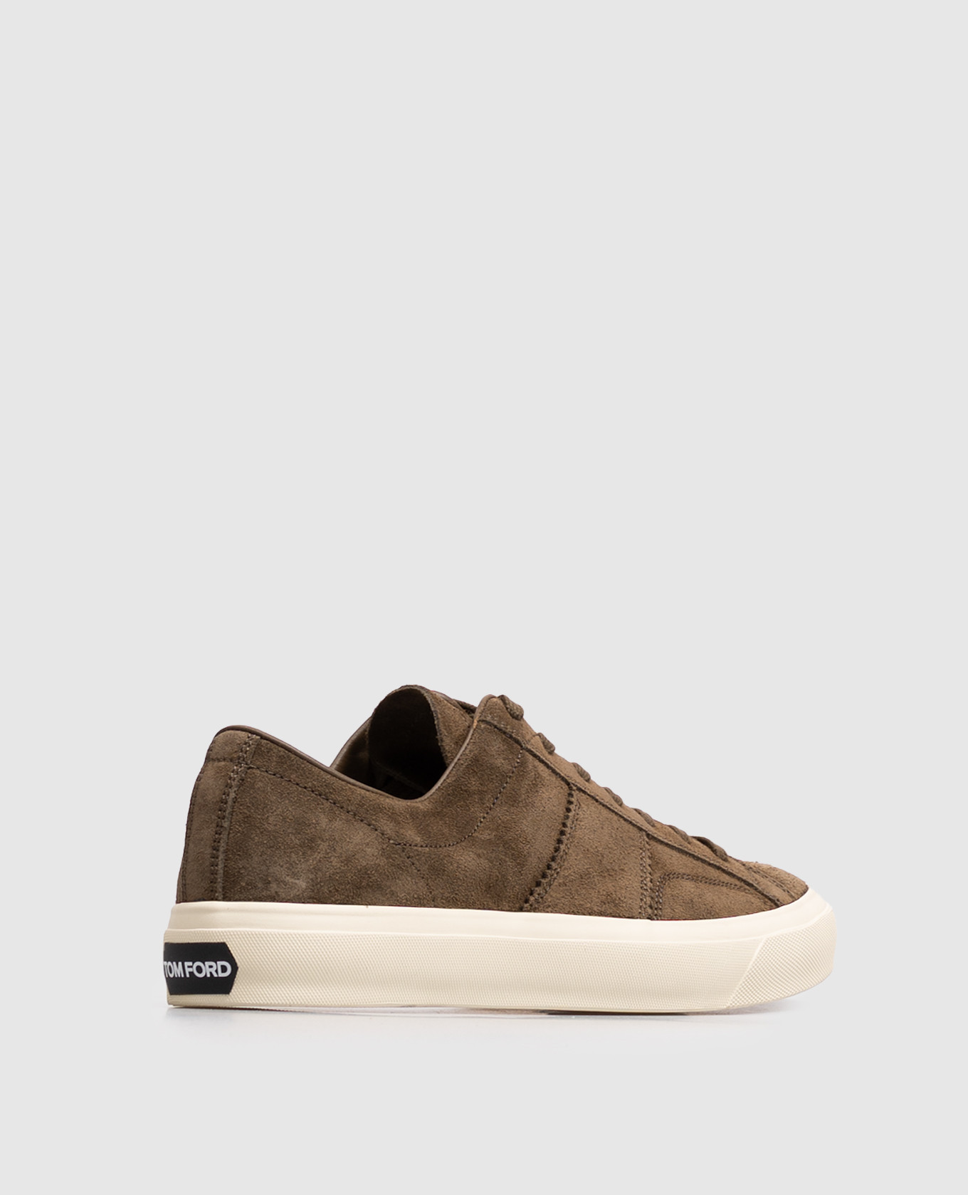 Brown suede Cambridge sneakers Tom Ford 3