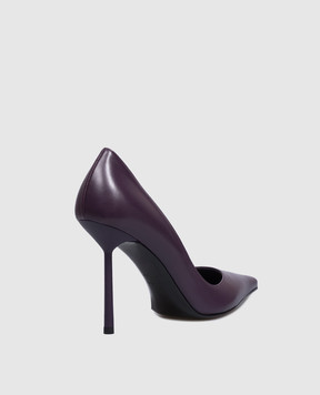 Le Silla Bella purple leather shoes 4215C090BXPPNEM
