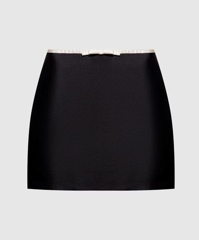 Black Viana skirt