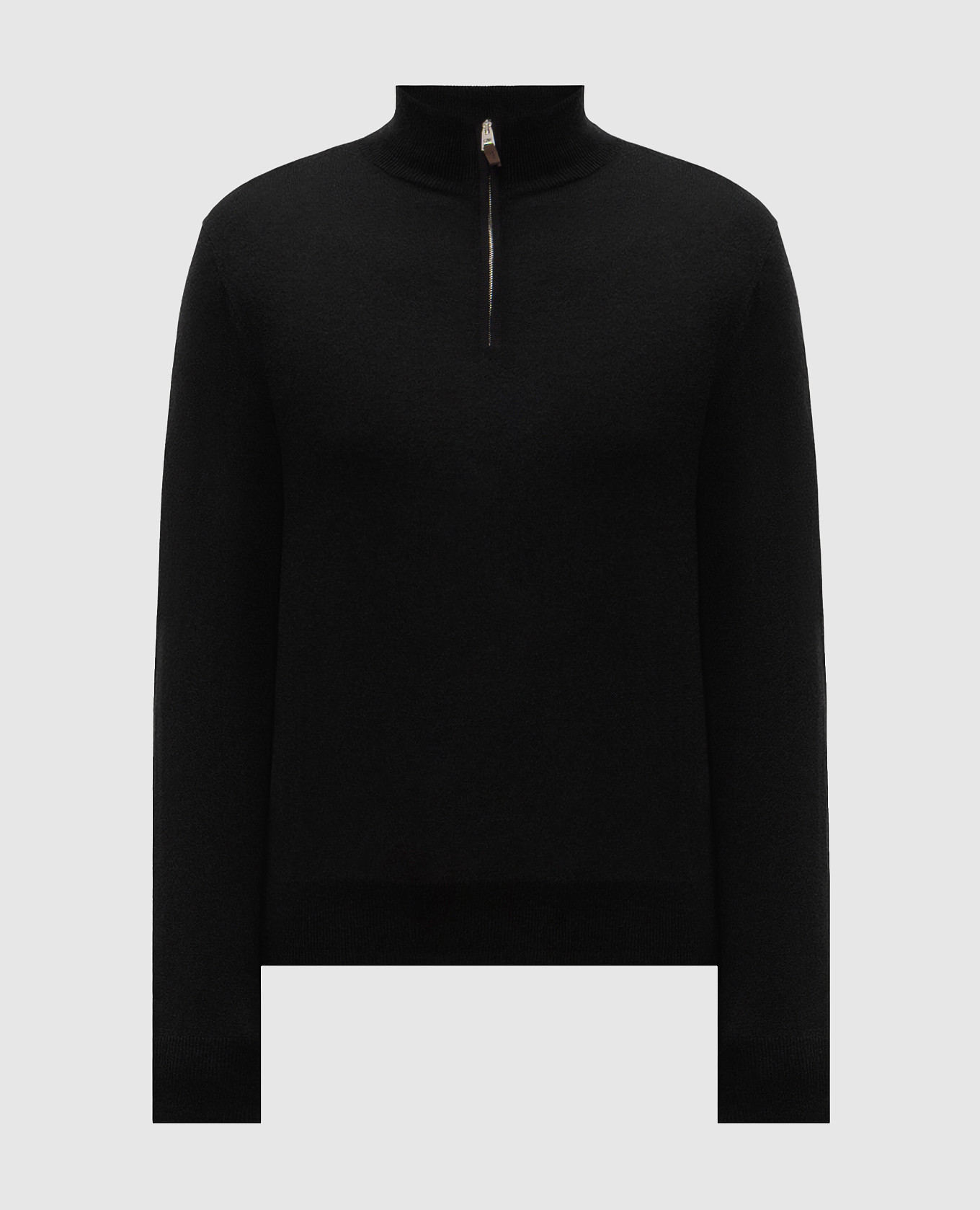 Black cashmere jumper