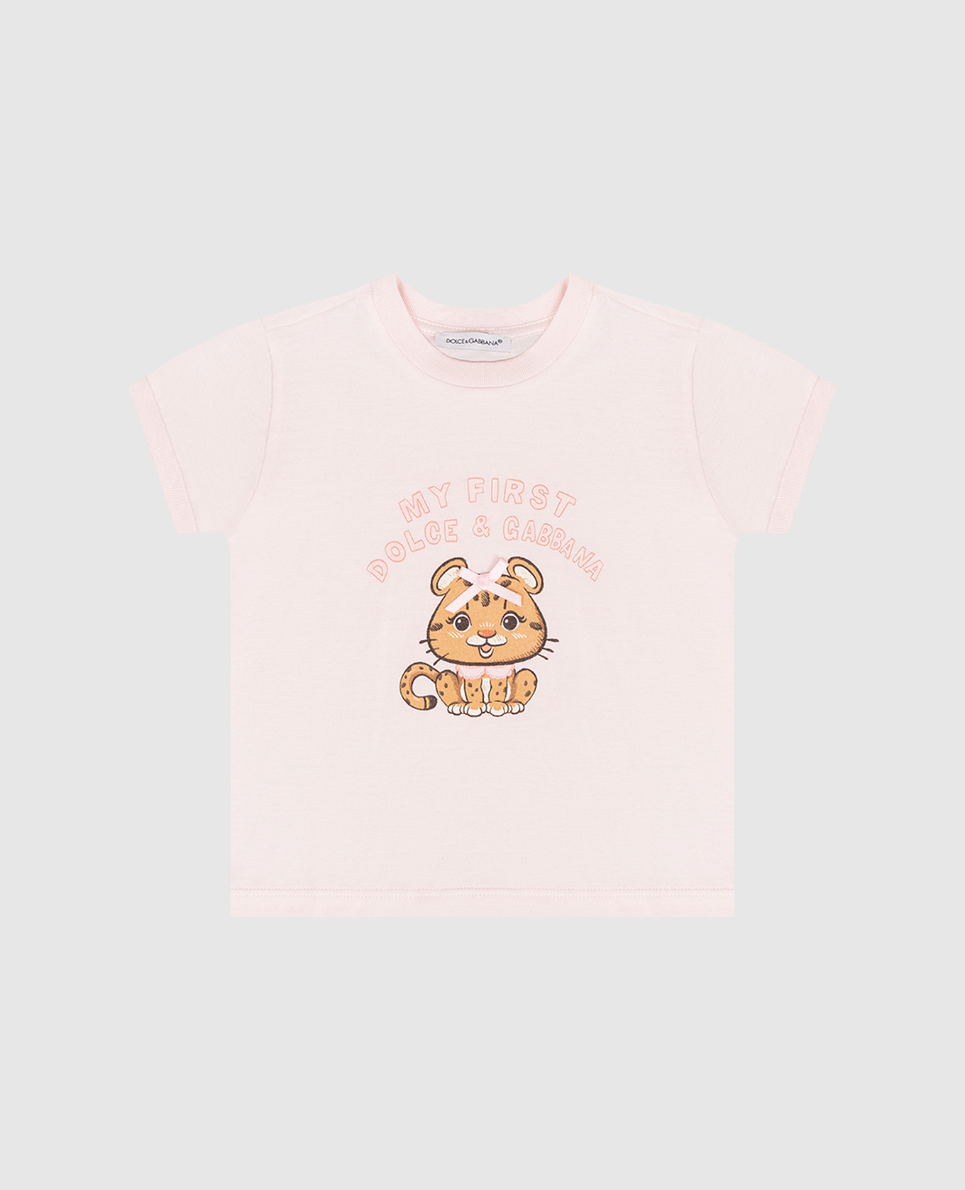 

Children's pink printed t-shirt Dolce&Gabbana
