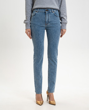 Balmain Blue skinny jeans GF1MF066DG11