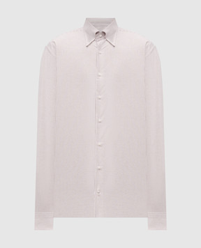 Pini Parma White striped shirt SHIBROXSTPLUM