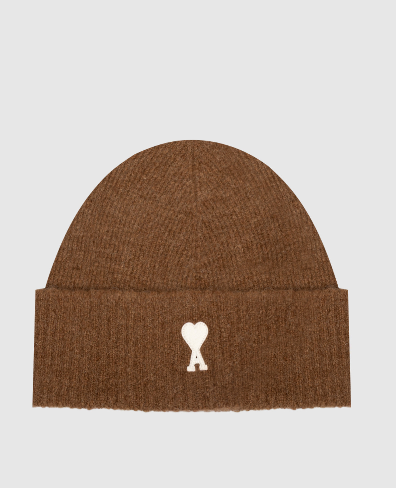 

Brown alpaca wool hat Ami Paris