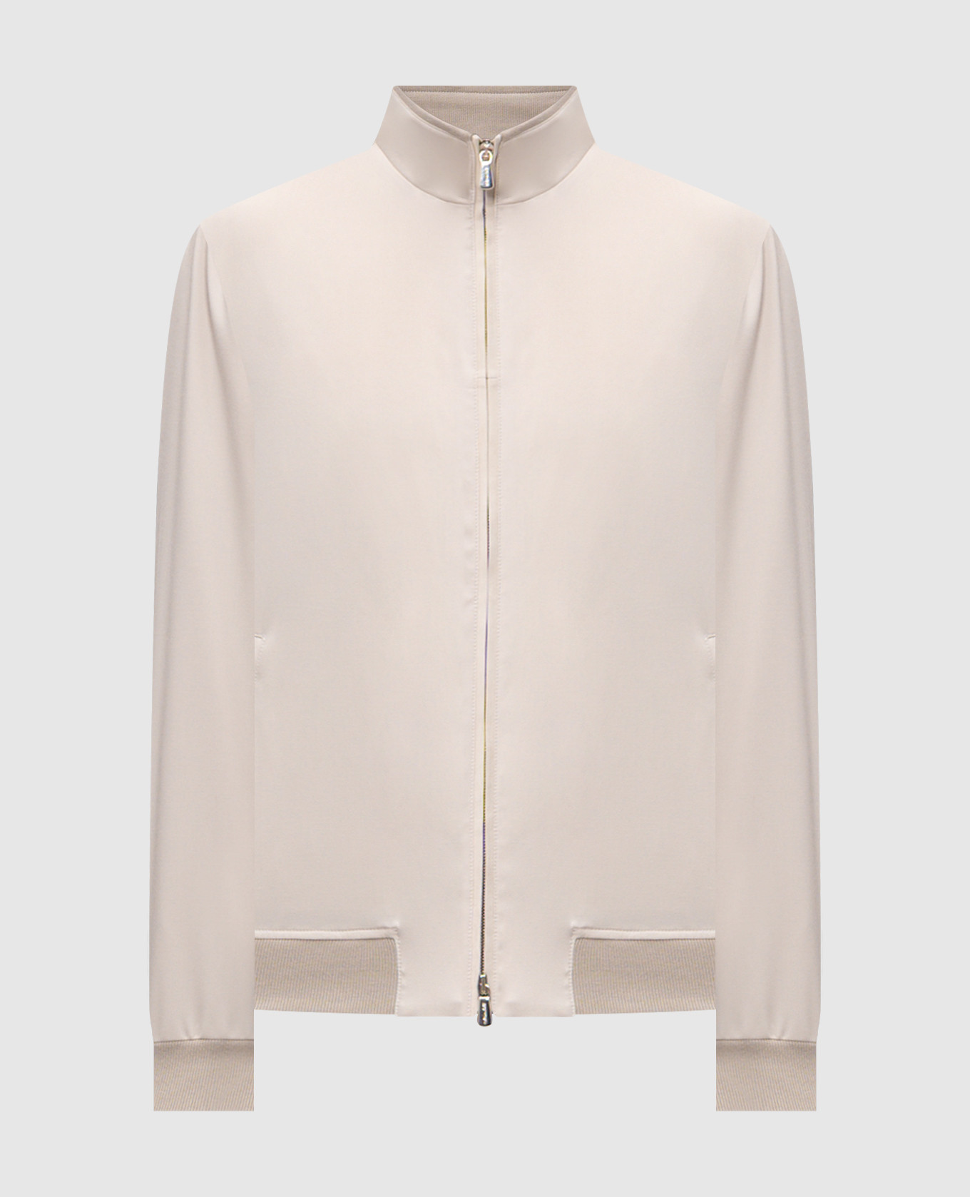 

Beige wool jacket Enrico Mandelli