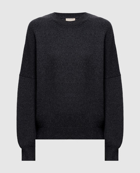 Khaite Margaux grey cashmere sweater 9560650