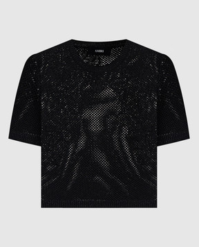 AMIRI Black patterned top AWTOKN1032