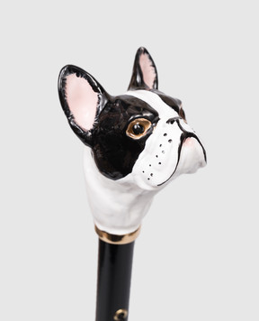 Pasotti Black French Bulldog shoe horn PFPEXXK61