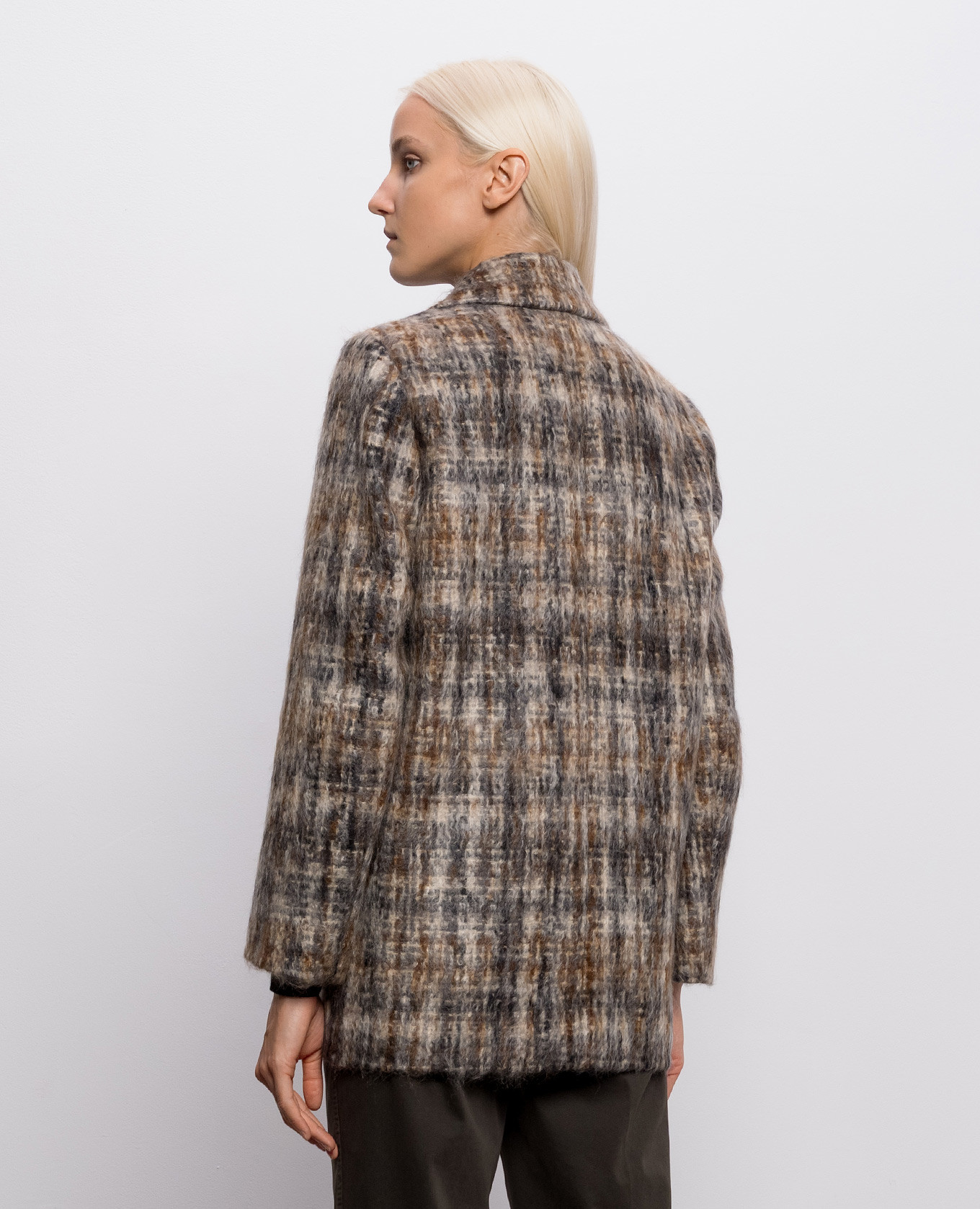 Good quality cropped coat with wool Peserico 4