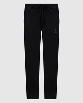 Trussardi Black insulated sweatpants with logo P8008000061NMP356F02