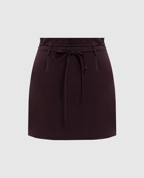 Twinset Burgundy mini skirt 262TF2016