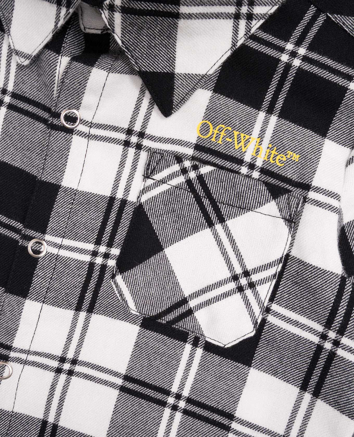 

Children's gray checkered shirt Off-White, Grey