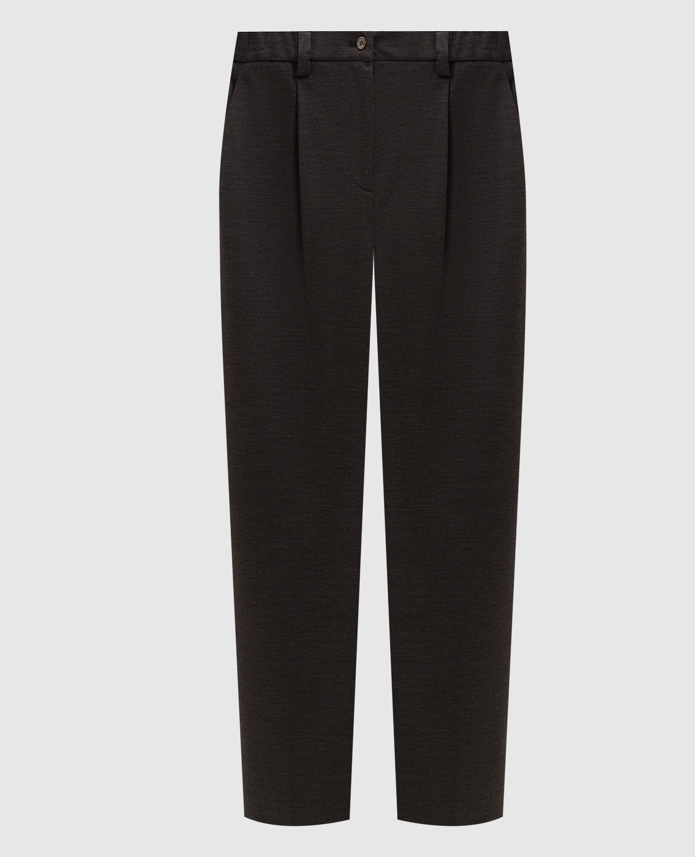 Brown wool pants Zeza