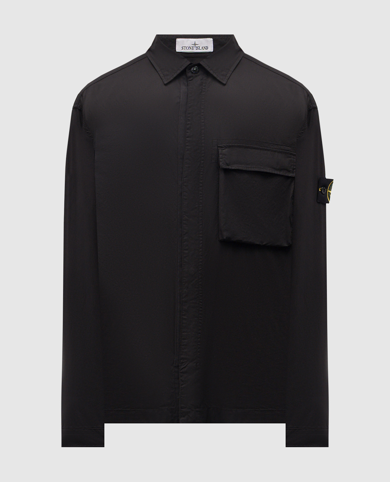 

Black shirt with logo Stone Island