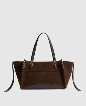 JW Anderson Brown suede tote bag HB0783LA0364