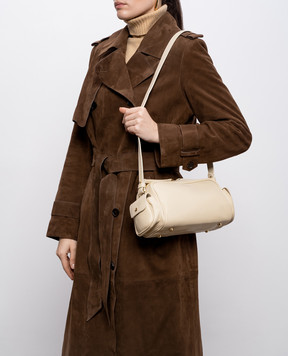Christian Villa Beige leather bag 06494