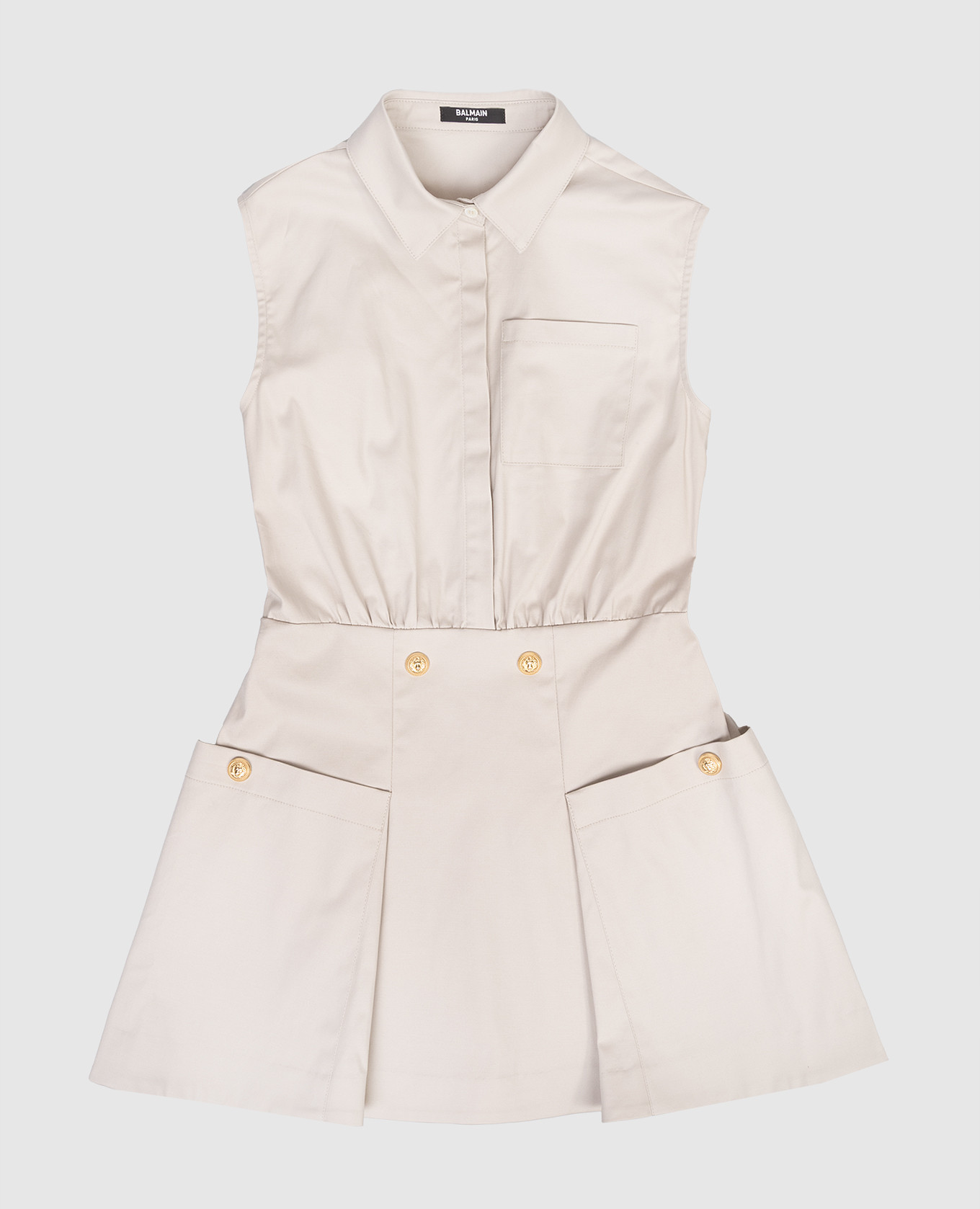 

Children's beige shirt dress Balmain