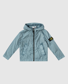 Stone Island Children's blue jacket with logo L1S164100003S0A2368