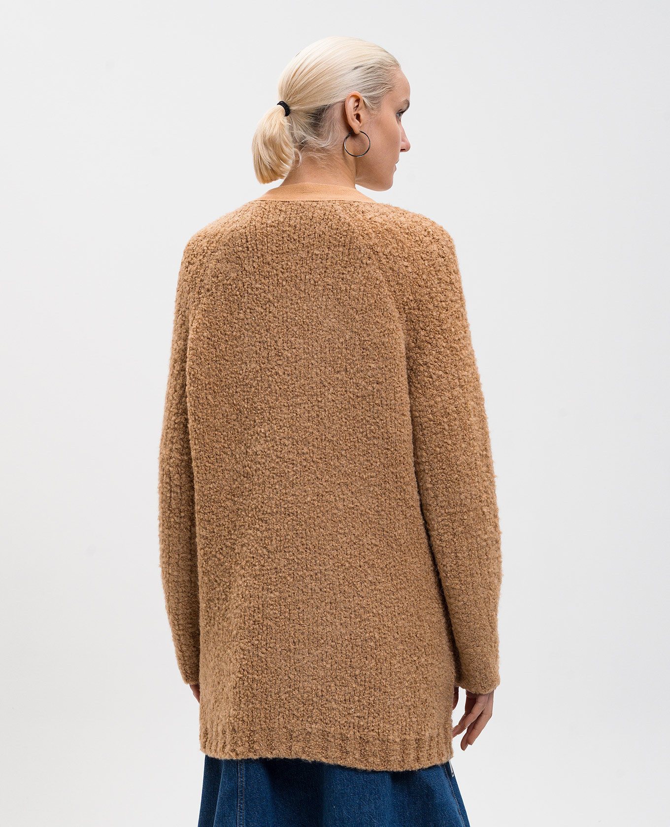 

Brown alpaca wool cardigan 3.1 Phillip Lim