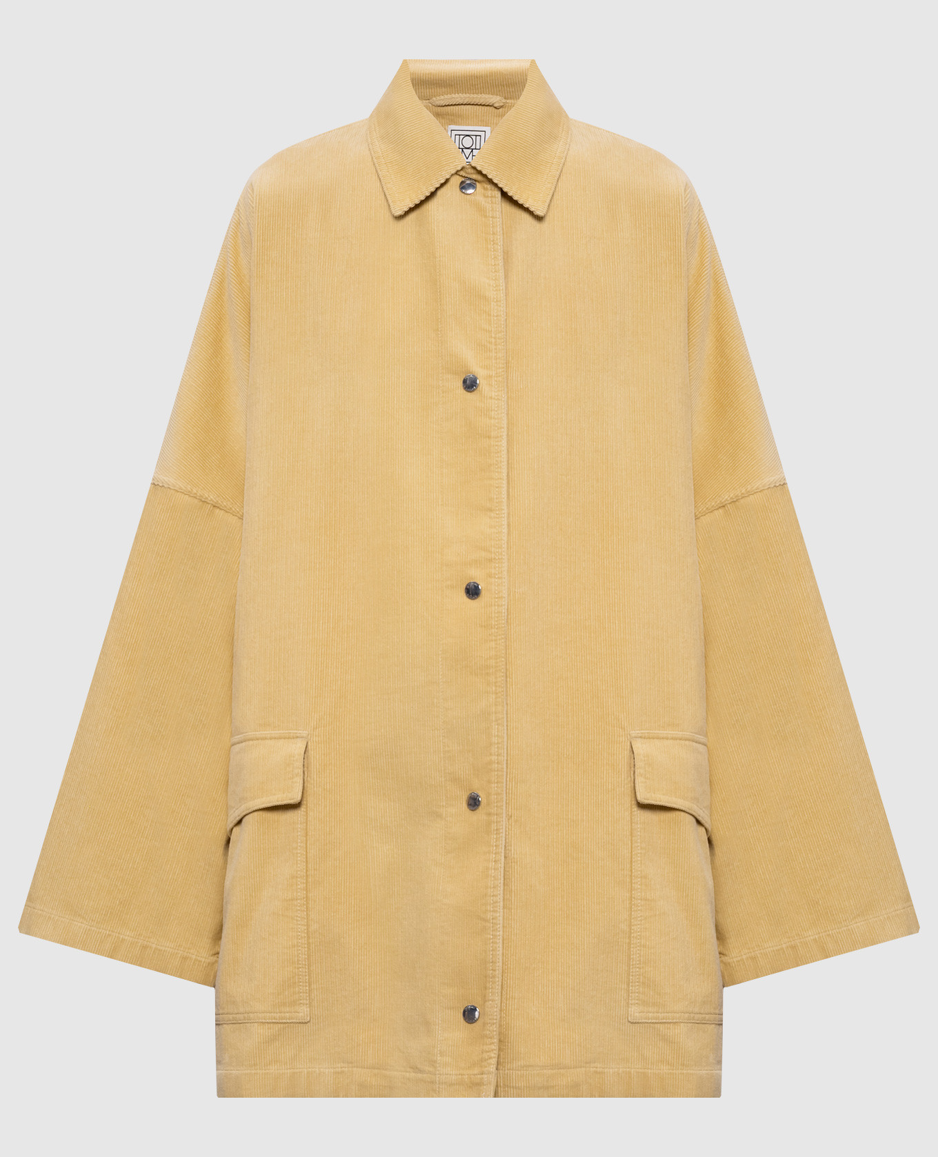 

Beige corduroy jacket Toteme