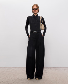 Thierry Mugler Black wool pants COM1PA05291020