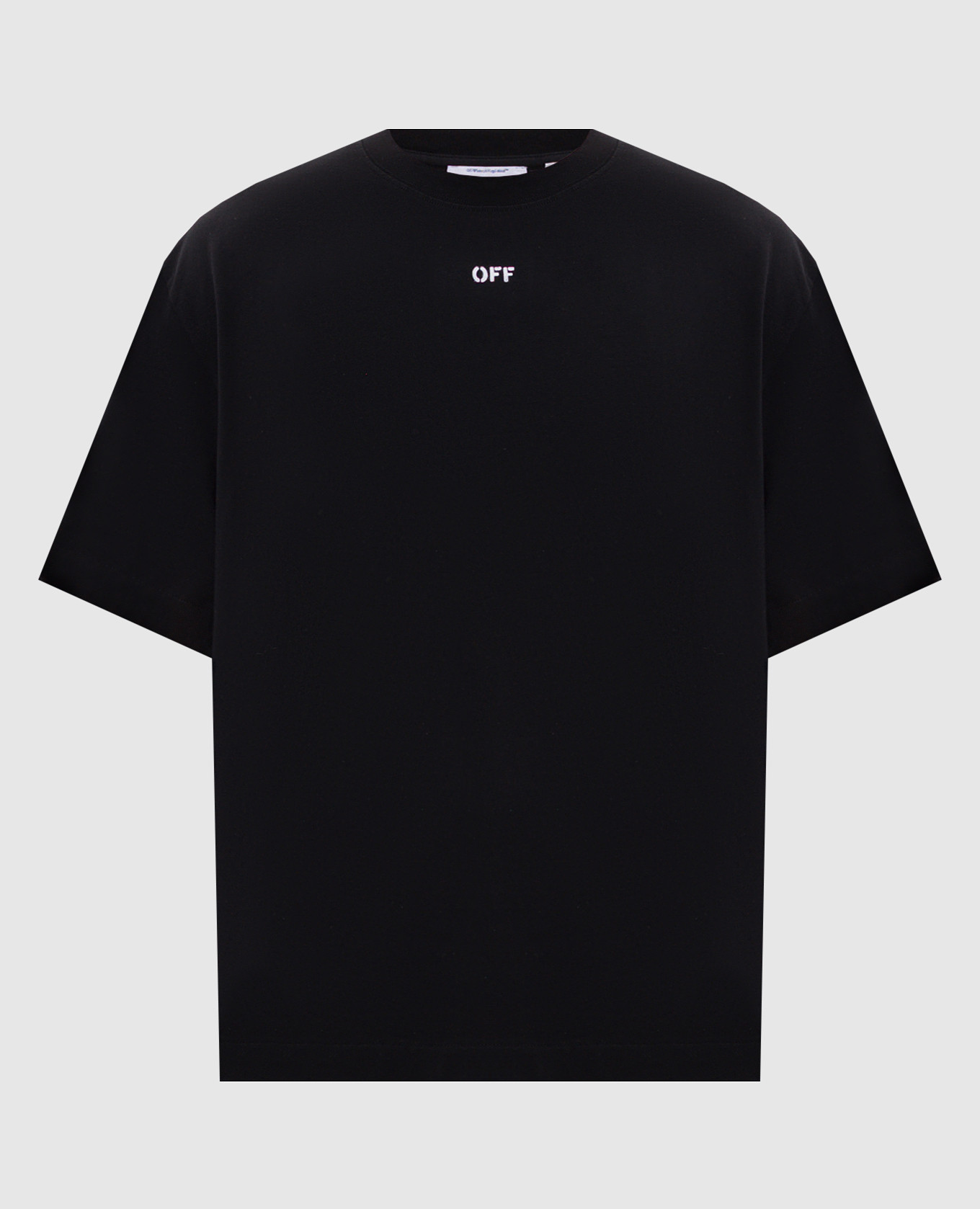Black T-shirt with 3D Spray Arrow emblem