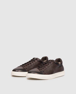 Doucal's Leather sneakers with gradient effect DU3552SPENUF282