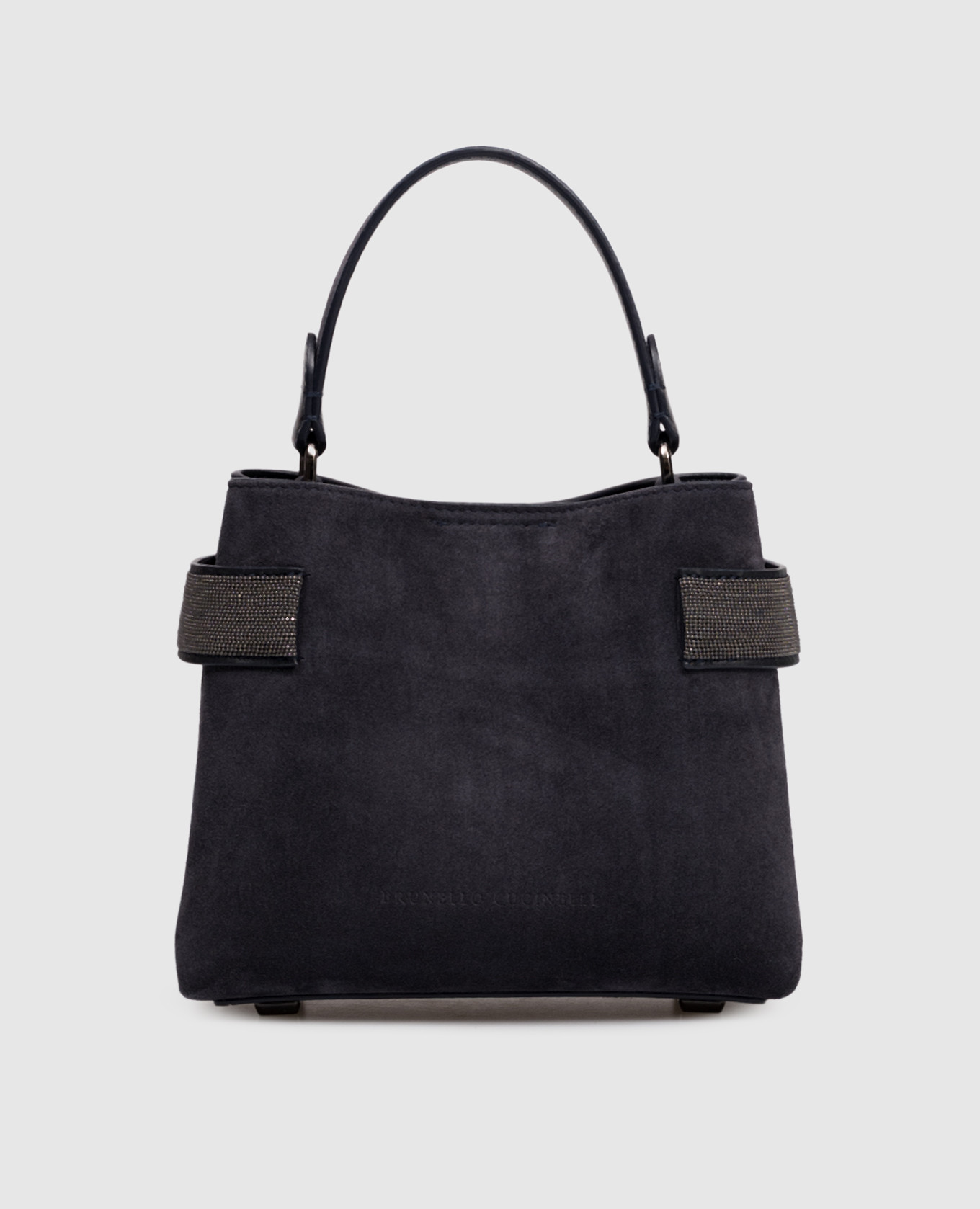 

Blue suede Essence bag Brunello Cucinelli