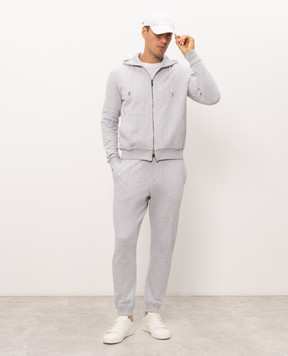 Pini Parma Gray sports jacket ZIPHOODHERRGR
