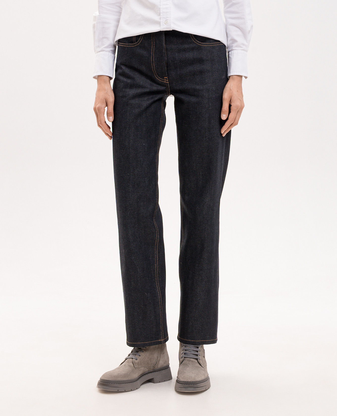 Dark blue jeans Thom Browne 3