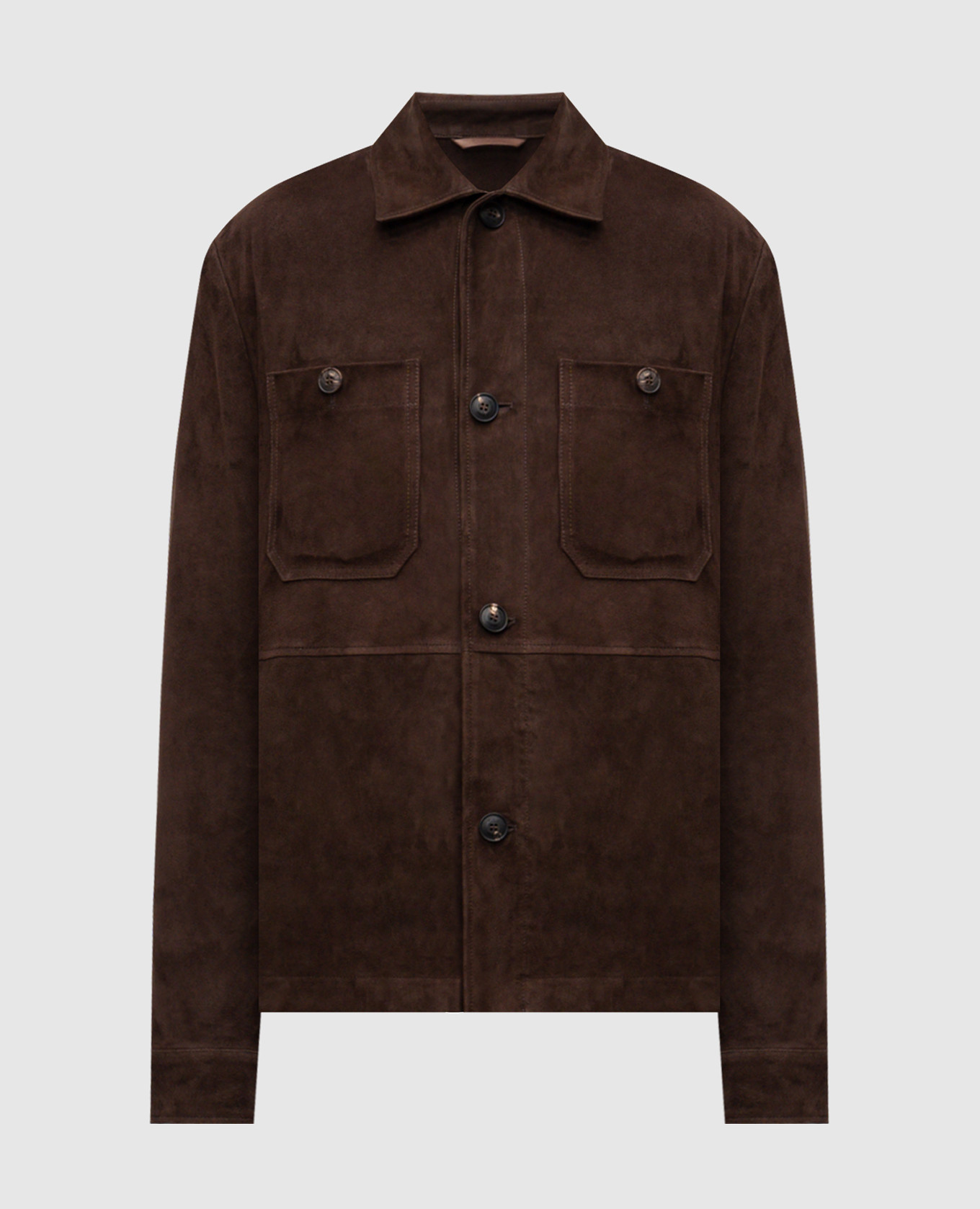 

Brown suede jacket Stilnology