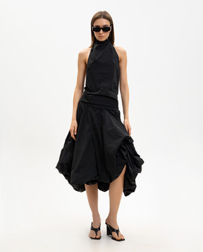 Magda Butrym Black dress with an open back DRESS09116526