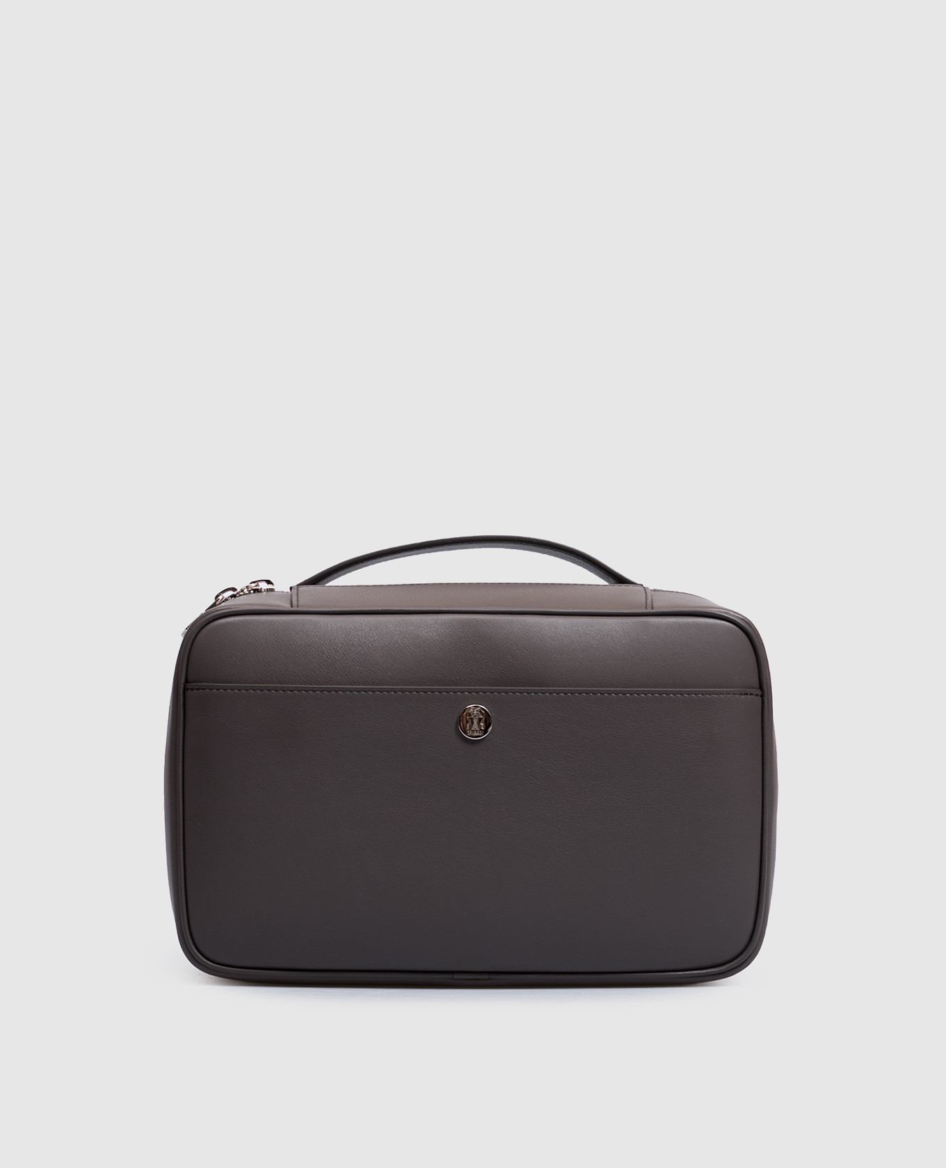 Brown leather Travel bag