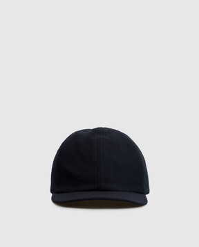 Doriani Cashmere Blue wool cap 191T125T125