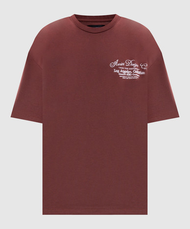 Brown Dreamers Chain Stitch T-shirt