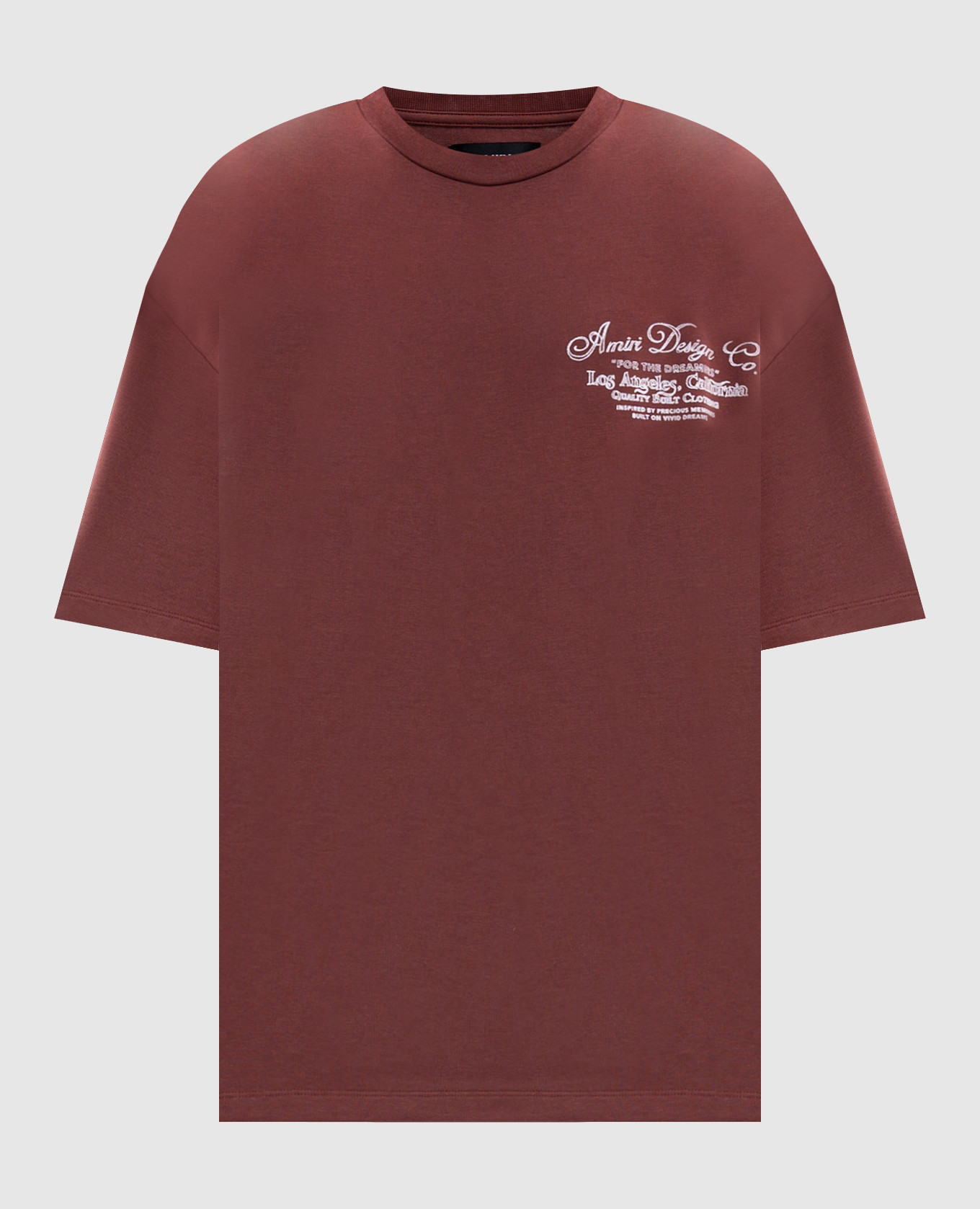 Brown Dreamers Chain Stitch T-shirt